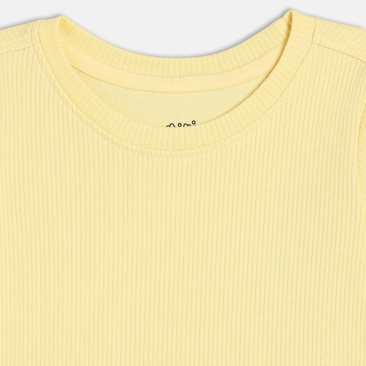 Unisex Cotton Pack Of 2 Full Sleeves Solid Tees - Grey & Yellow