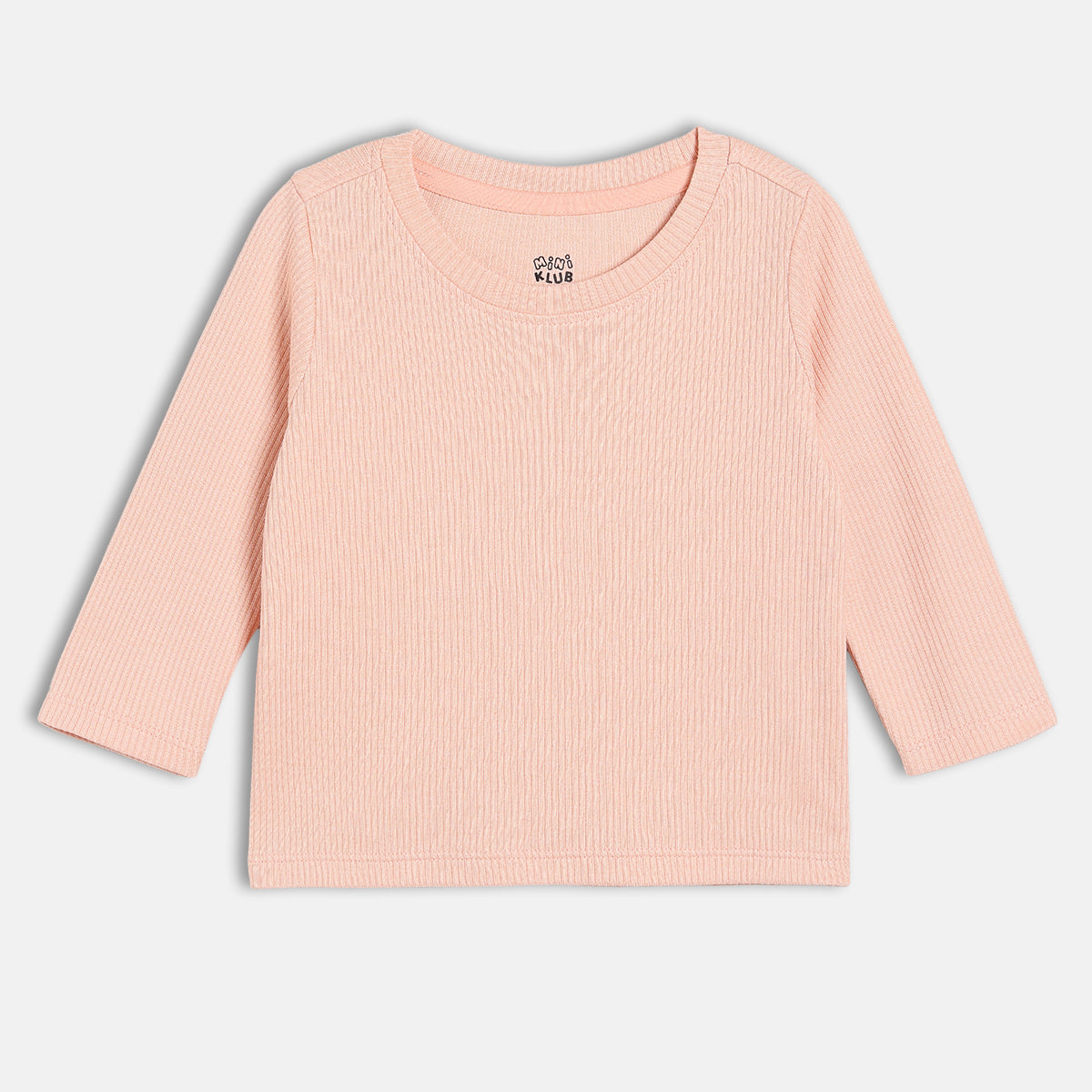 Unisex Cotton Pack Of 2 Full Sleeves Solid Tees - Pink & Navy Blue