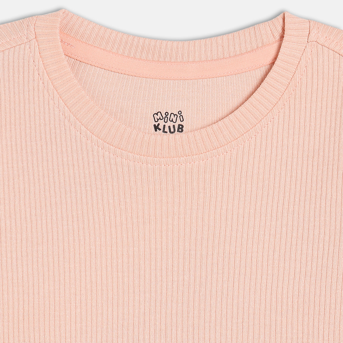 Unisex Cotton Pack Of 2 Full Sleeves Solid Tees - Pink & Navy Blue