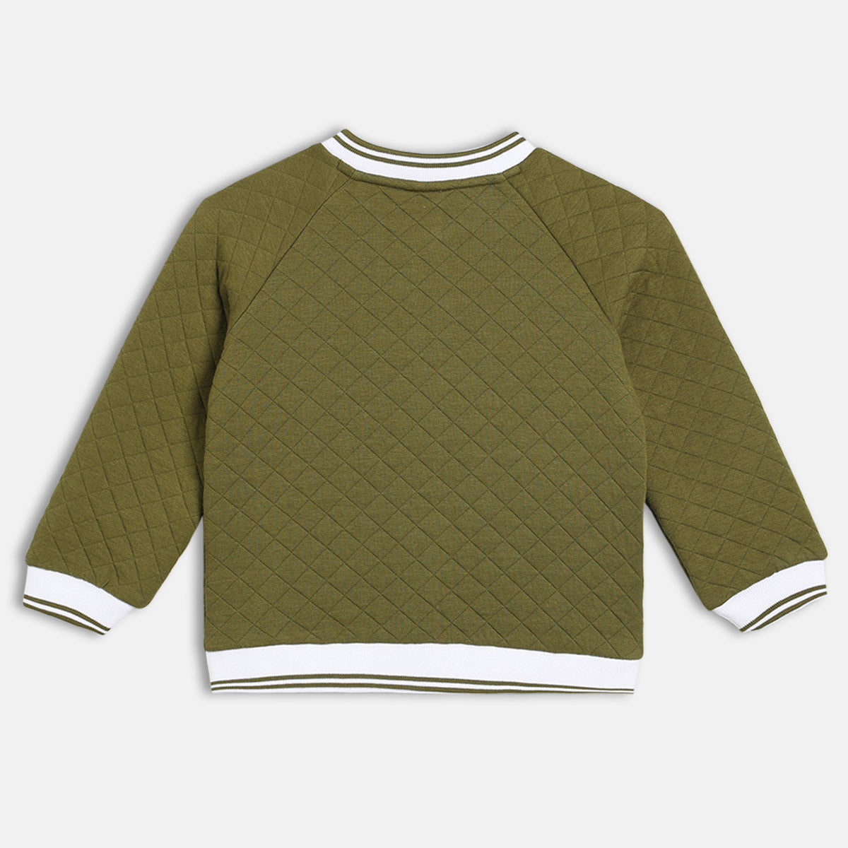 Olive Kids Boys Full Sleeve Jacket