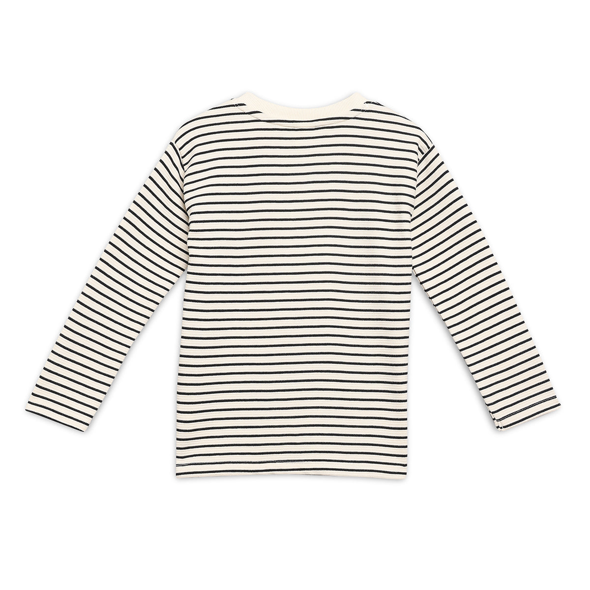 Ecru Kids Boys Half Open Full Sleeve T-Shirt