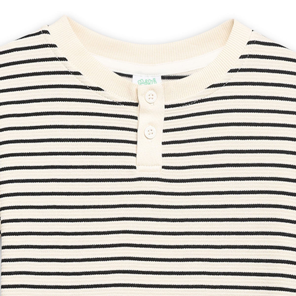 Ecru Kids Boys Half Open Full Sleeve T-Shirt