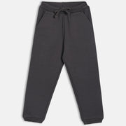 Girls Black Elasticated Full Length Jogger