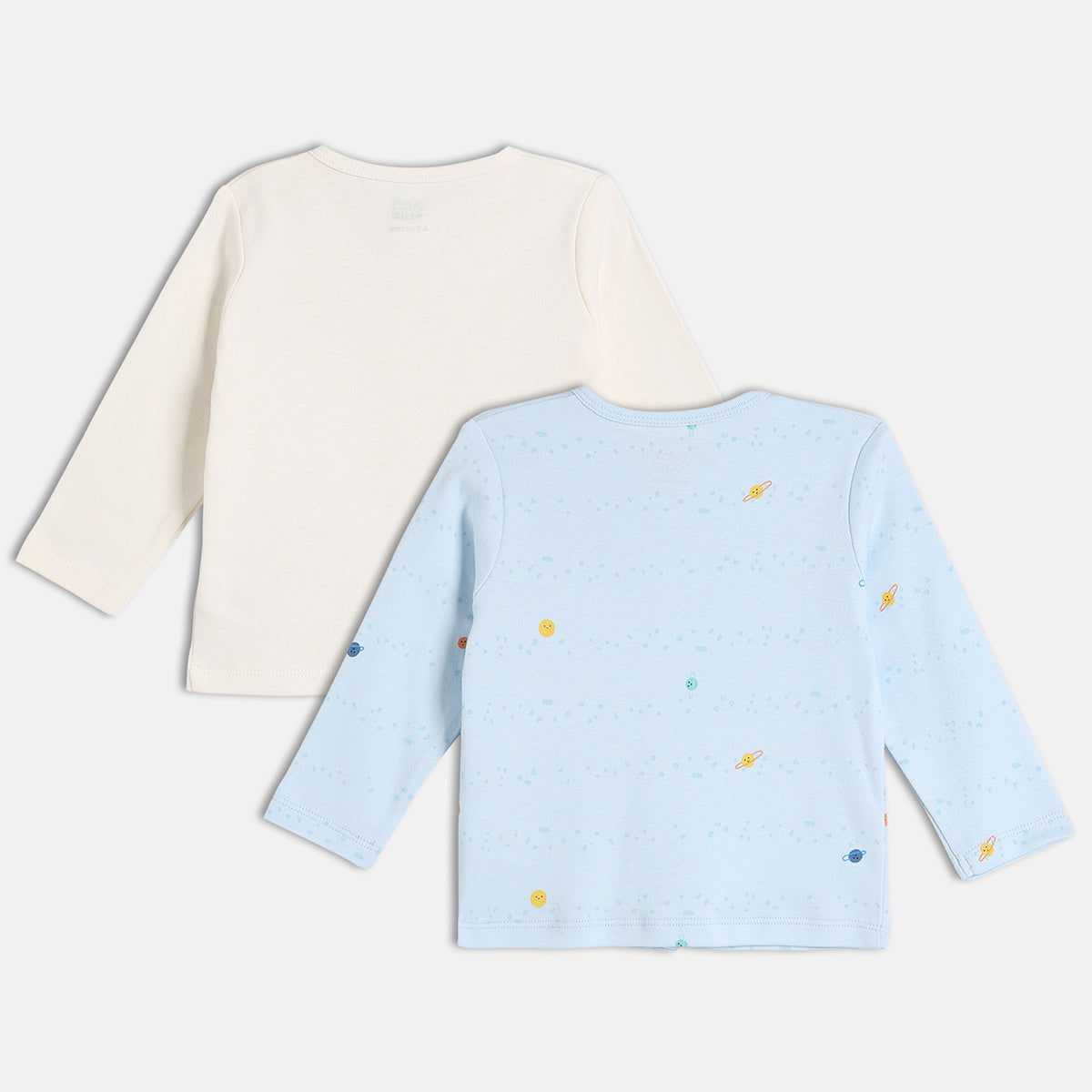 Boys Blue/White Front Open Vest