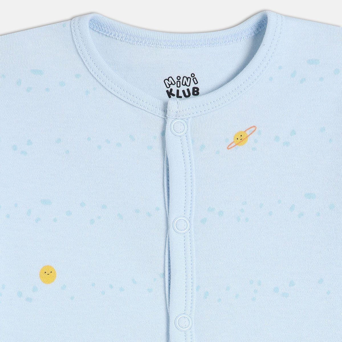 Boys Blue/White Front Open Vest