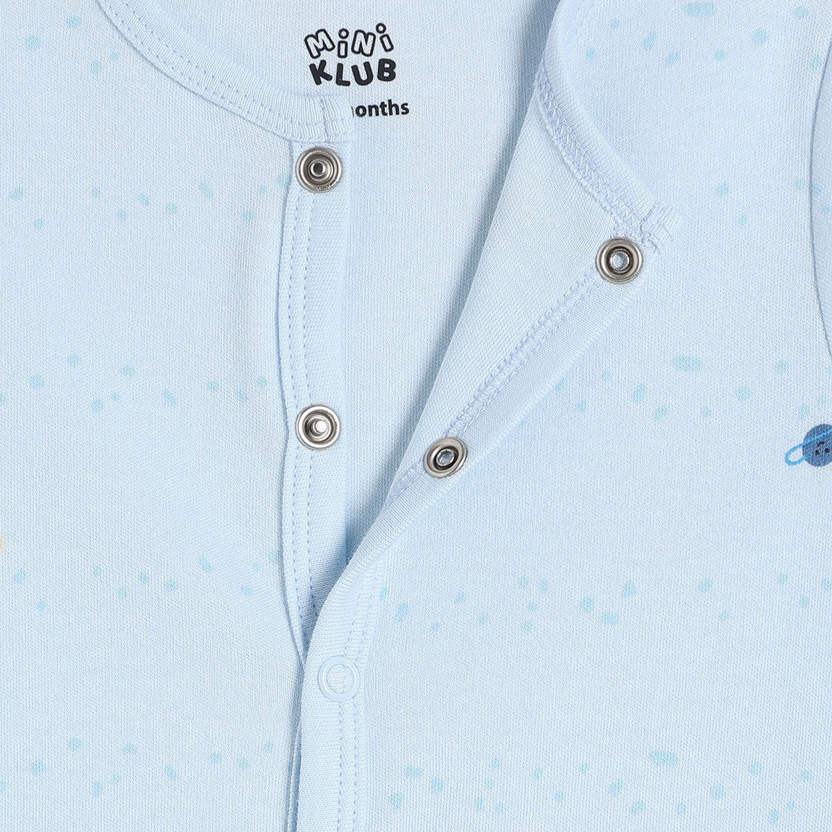 Boys Blue/White Front Open Vest