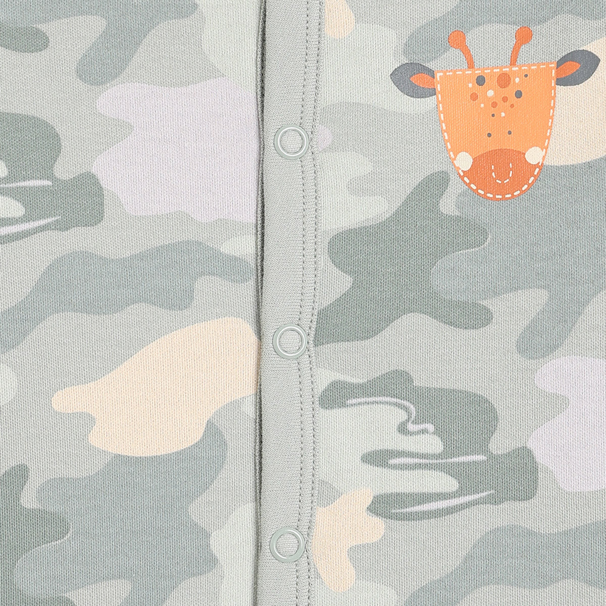 Boys Grey/Rust   Front Open Vest
