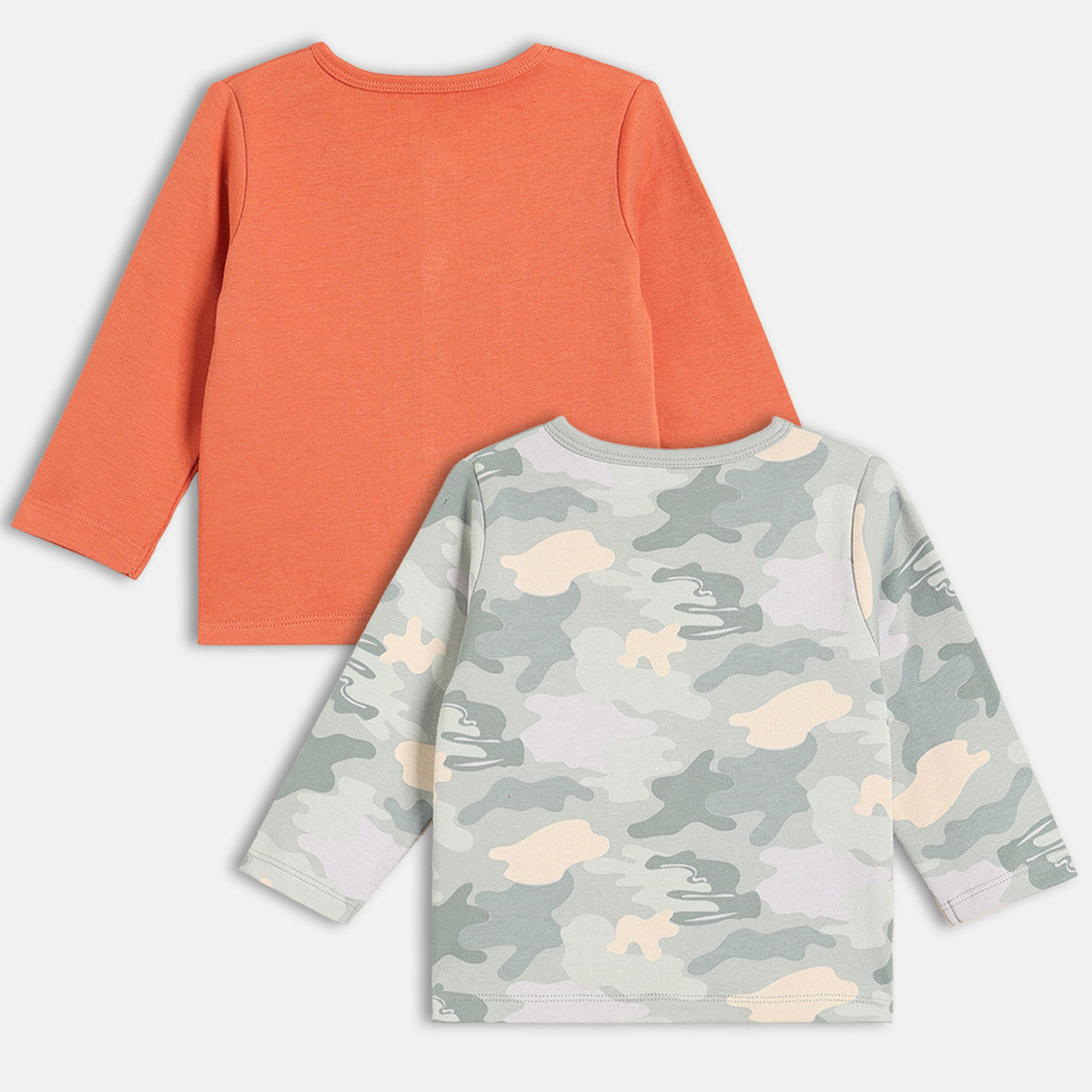 Boys Grey/Rust   Front Open Vest