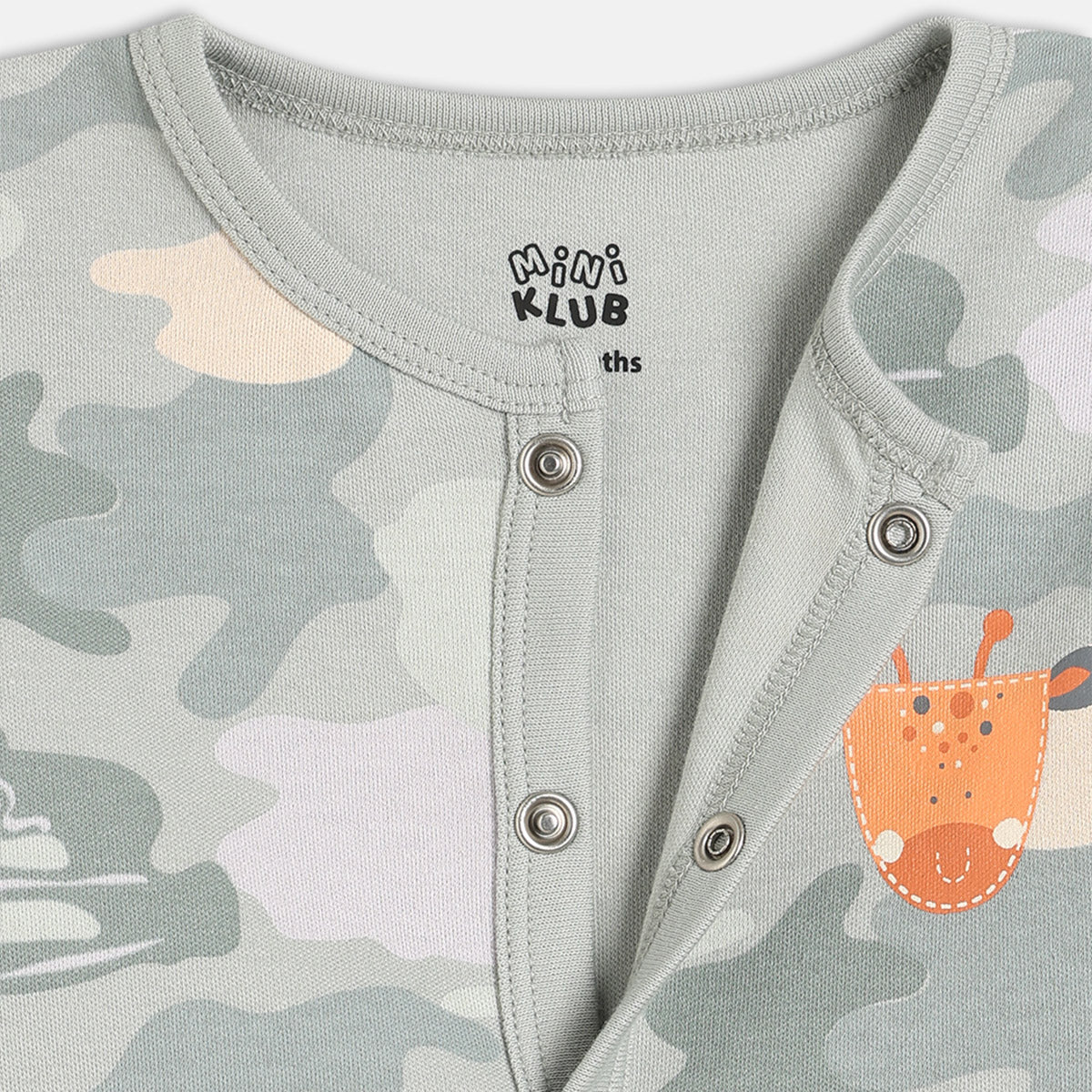 Boys Grey/Rust   Front Open Vest