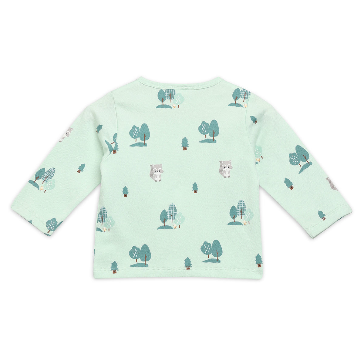 Blue/Green Newborn Boys Front Open Vest