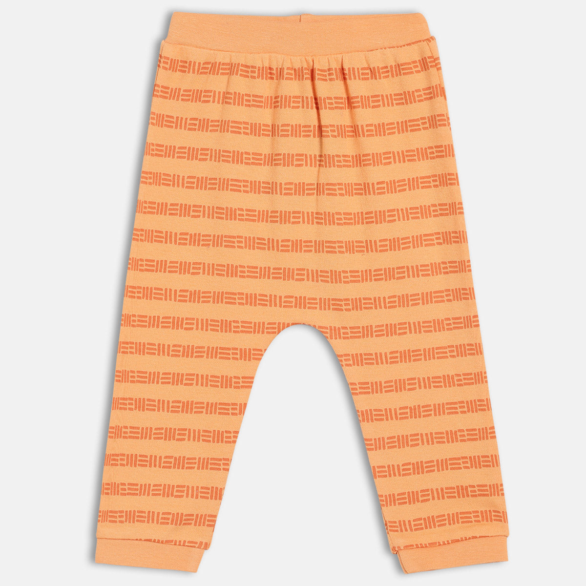 Boys Orange/Green   Knit Bottom