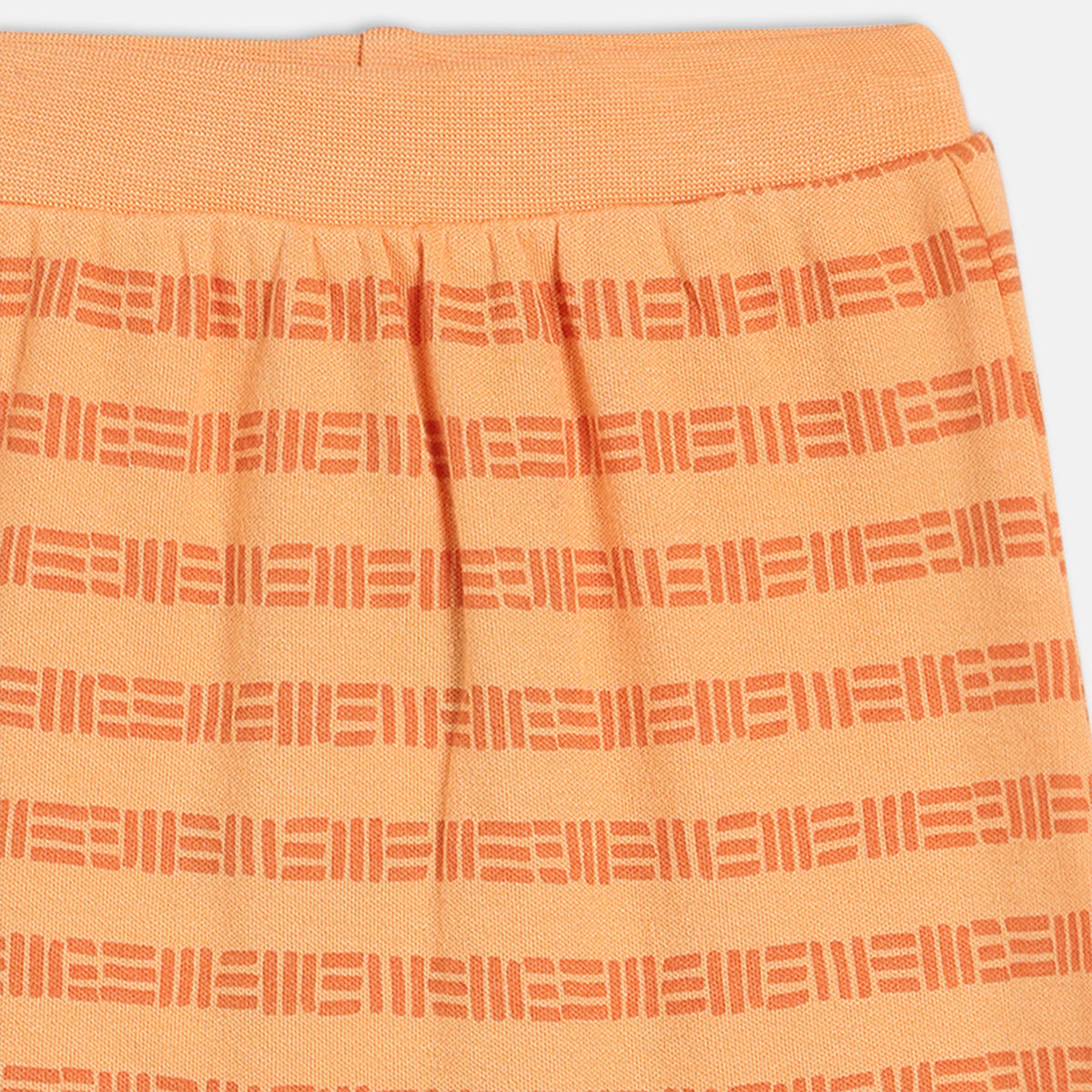 Boys Orange/Green   Knit Bottom