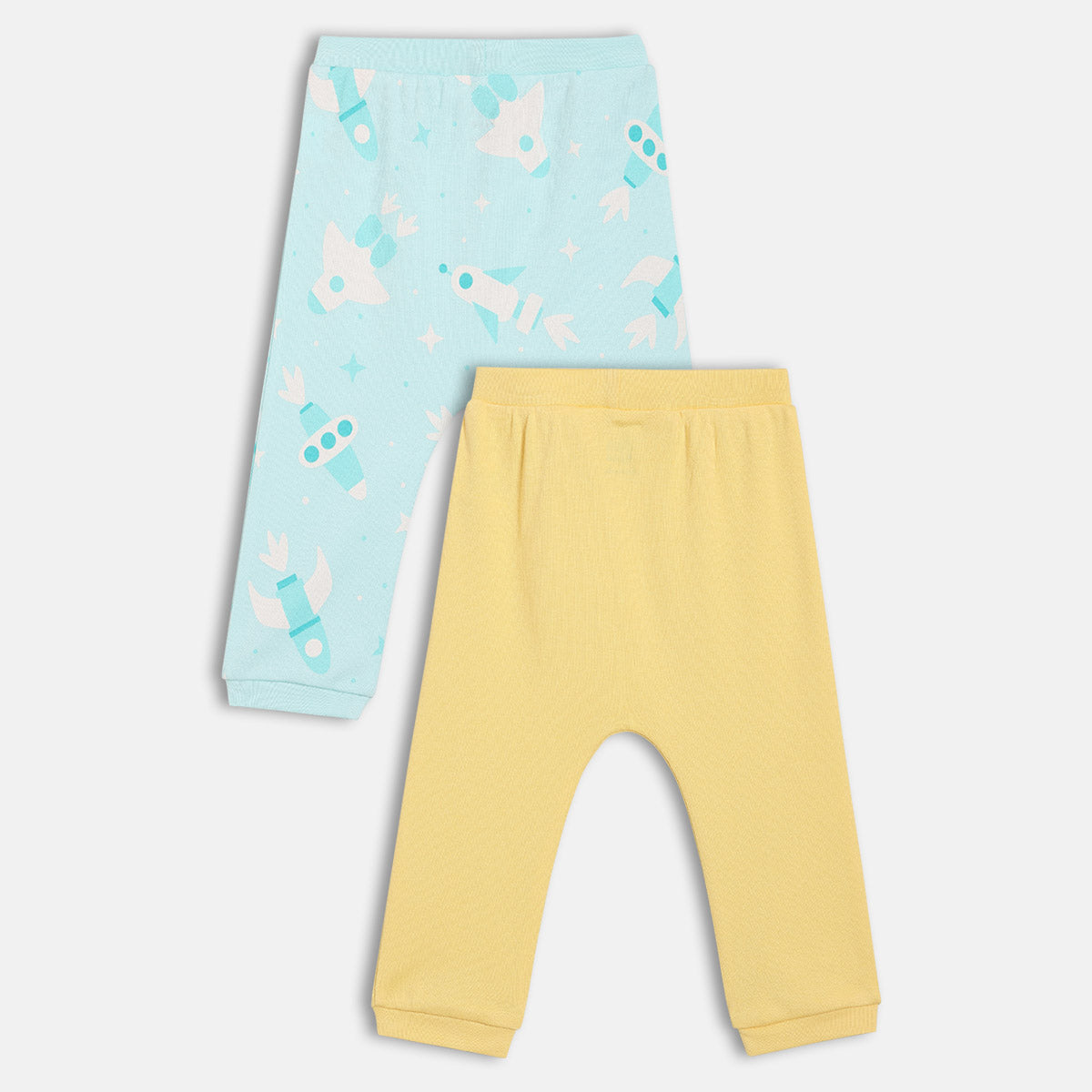Boys Yellow/Pool   Knit Bottom