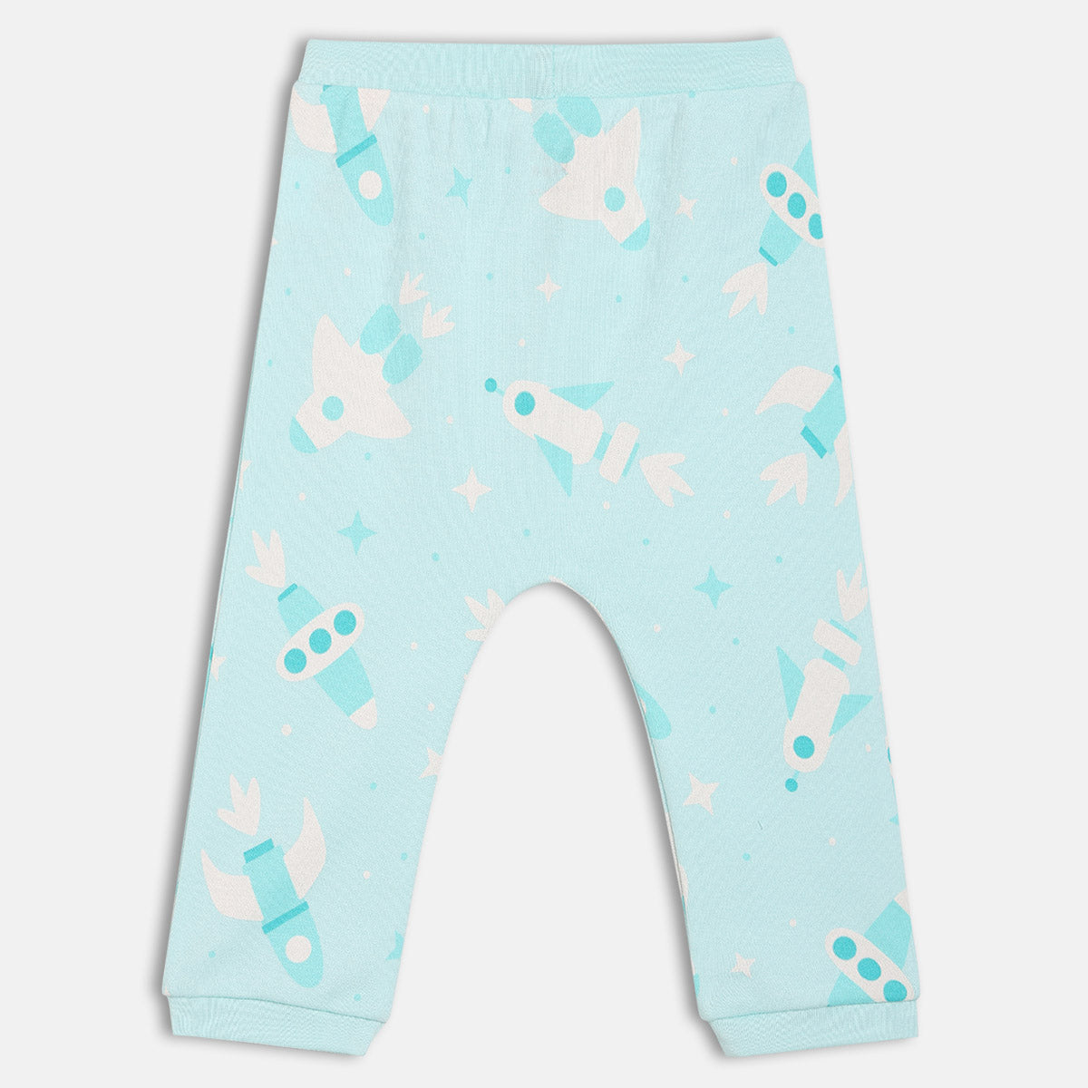 Boys Yellow/Pool   Knit Bottom