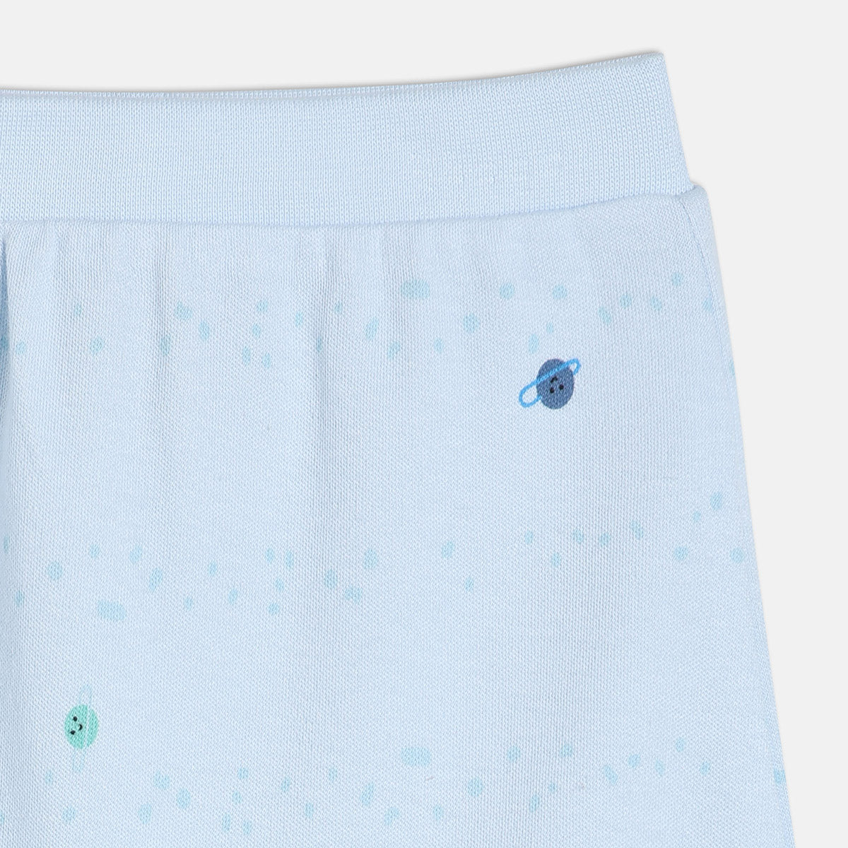 Boys Blue/White   Knit Bottom