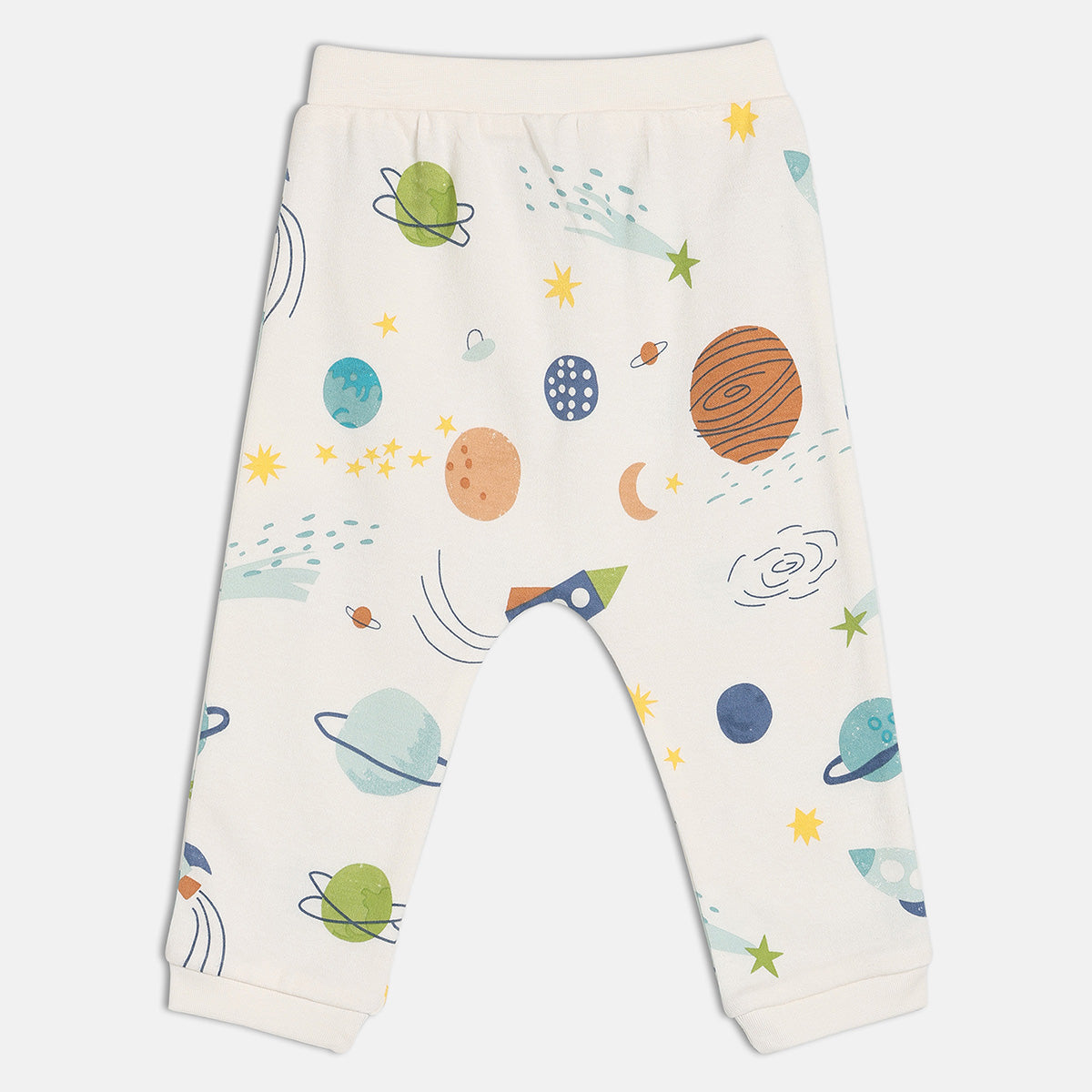 Boys Blue/White   Knit Bottom