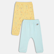 Boys Yellow/Pool   Knit Bottom