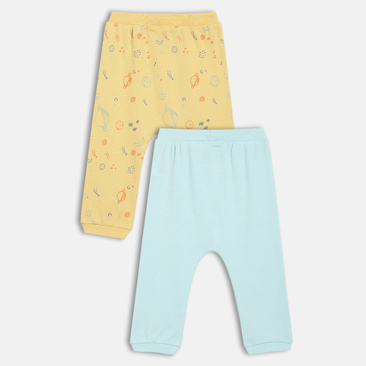 Boys Yellow/Pool   Knit Bottom