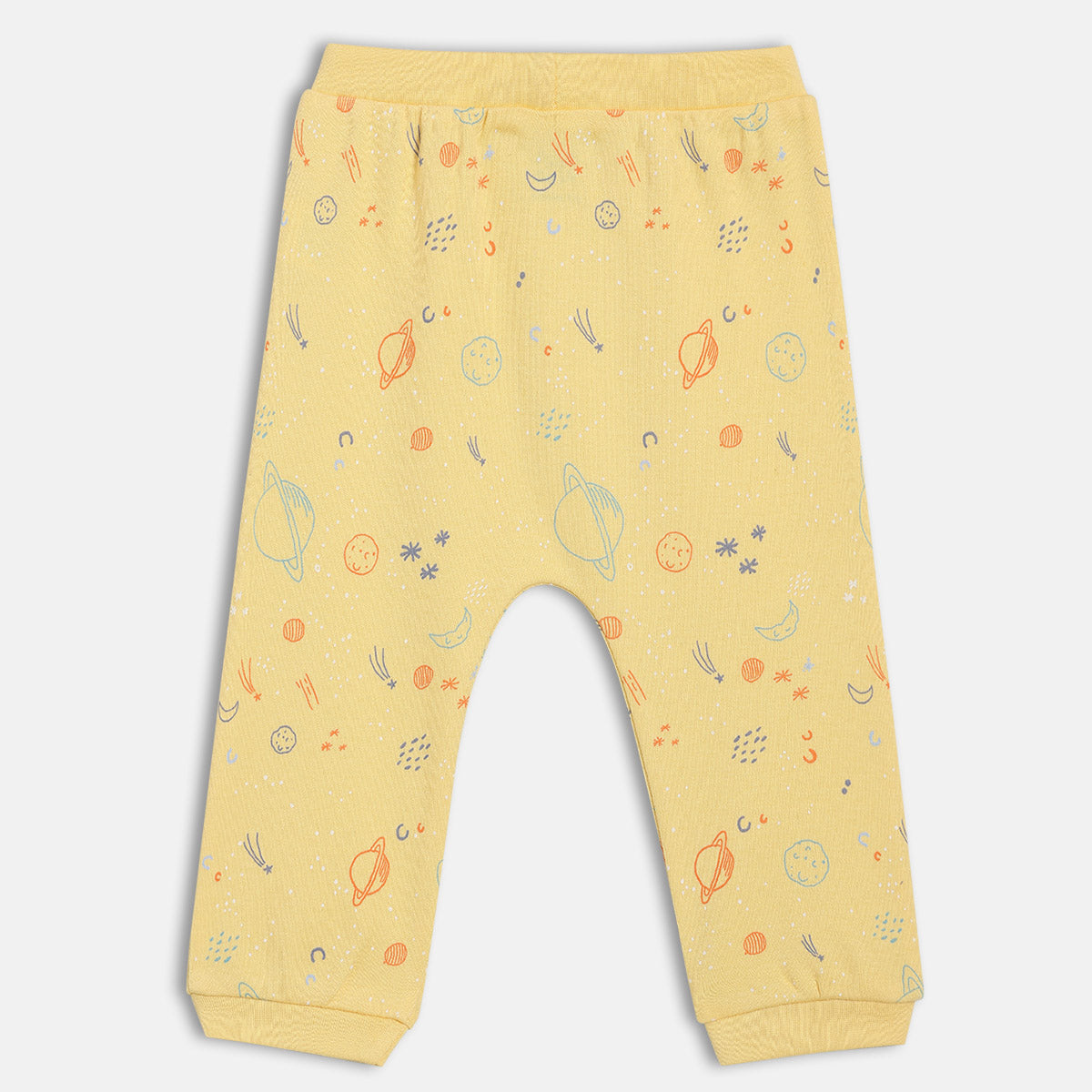 Boys Yellow/Pool   Knit Bottom