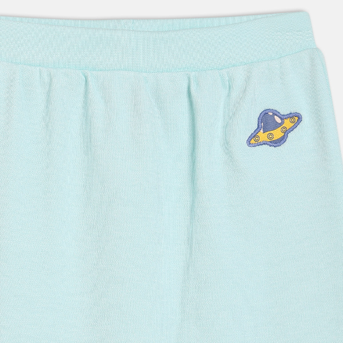 Boys Yellow/Pool   Knit Bottom