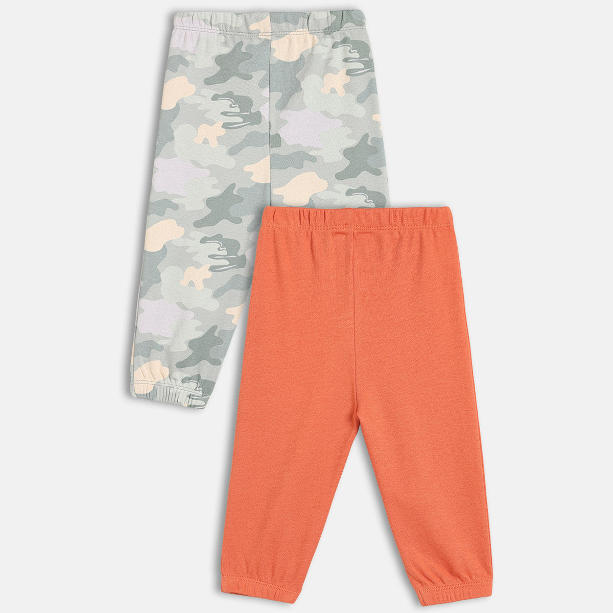 Boys Grey/Rust   Knit Bottom