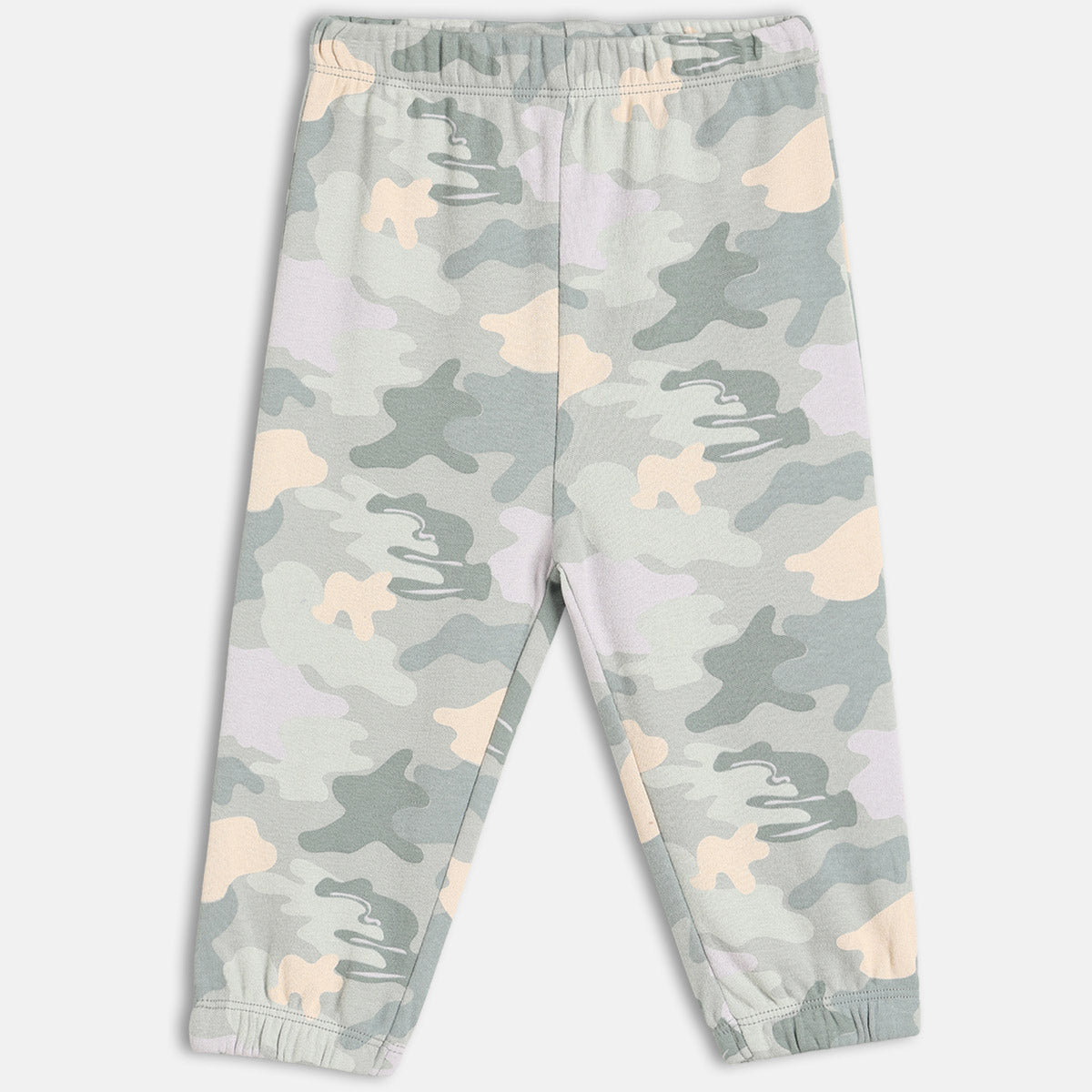 Boys Grey/Rust   Knit Bottom