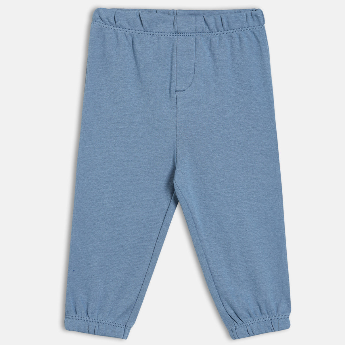 Boys White/Blue   Knit Bottom