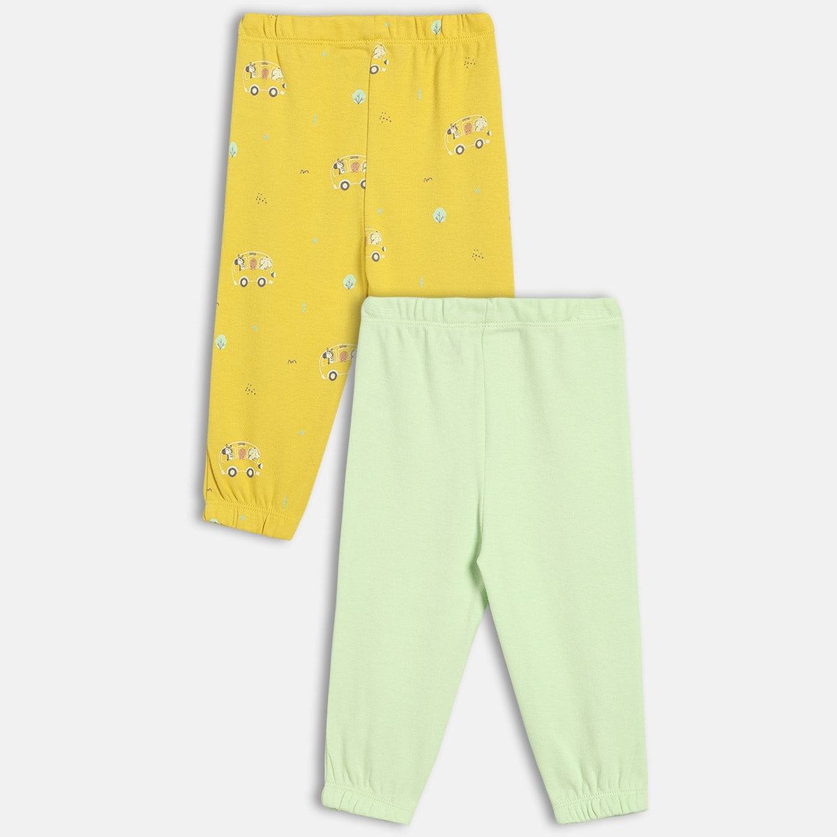 Boys Yellow/Green   Knit Bottom
