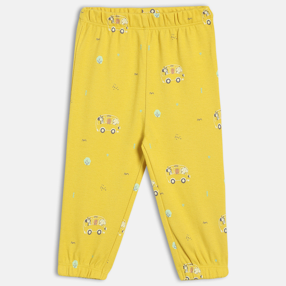 Boys Yellow/Green   Knit Bottom