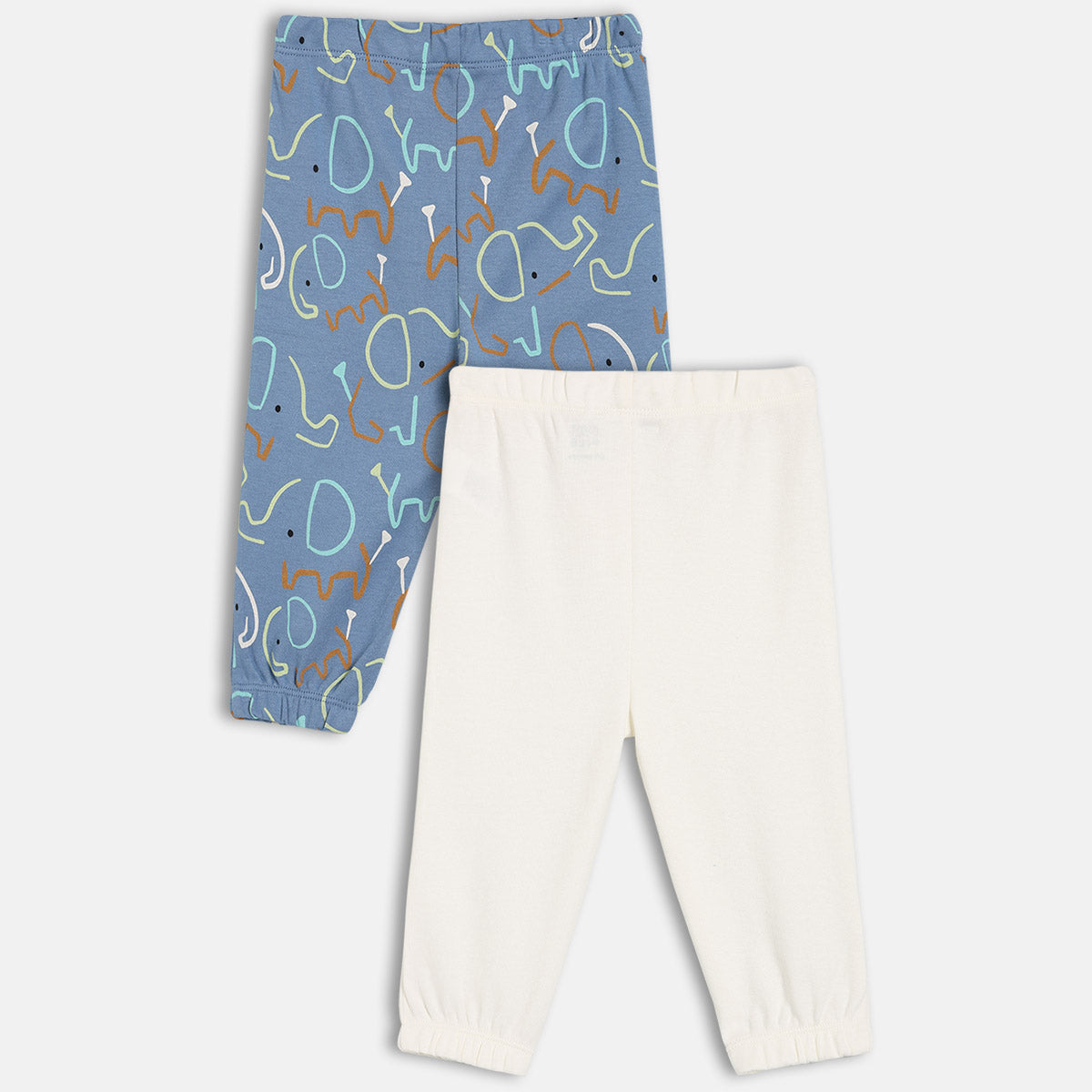 Boys Blue/White   Knit Bottom