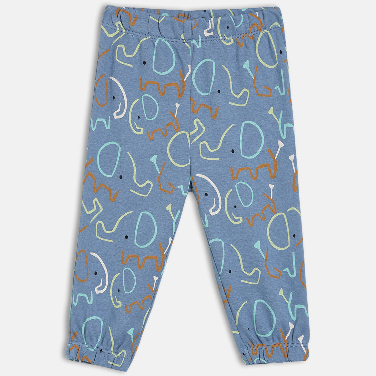 Boys Blue/White   Knit Bottom