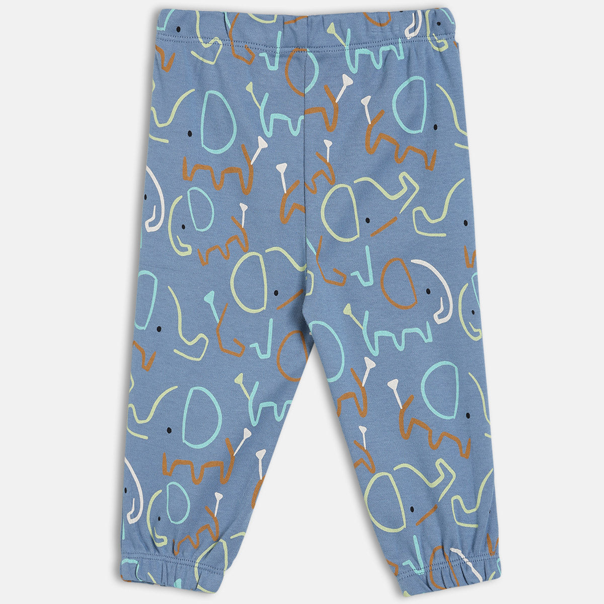 Boys Blue/White   Knit Bottom