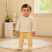 Mustard/Olive Newborn Boys Knit Bottom