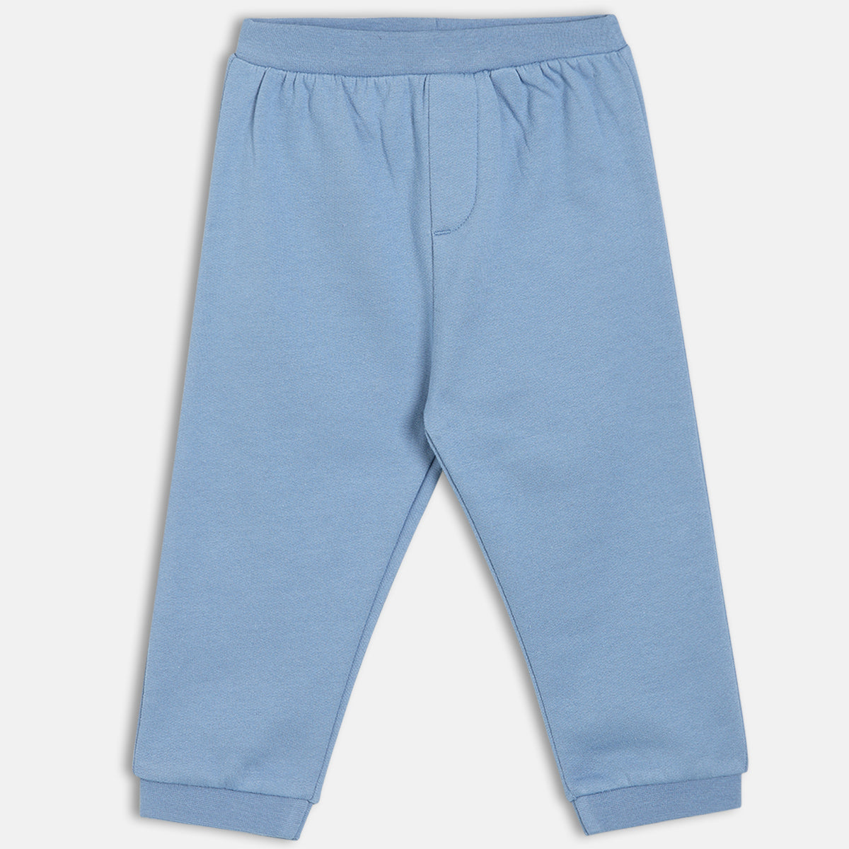 Boys Cotton Pack Of 2 Animal Printed Knit Bottoms - Blue & Green