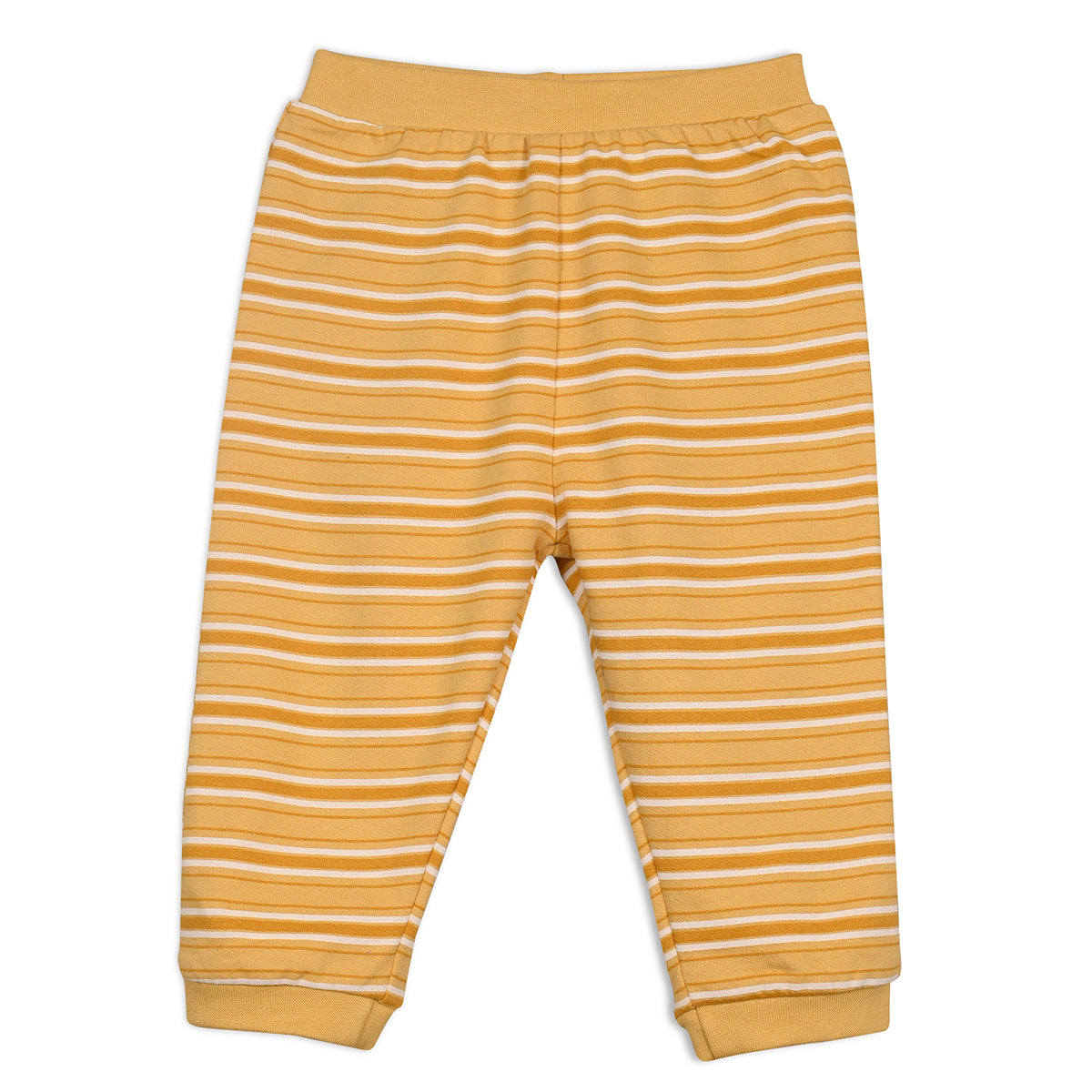 Mustard/Grey Newborn Boys Knit Bottom