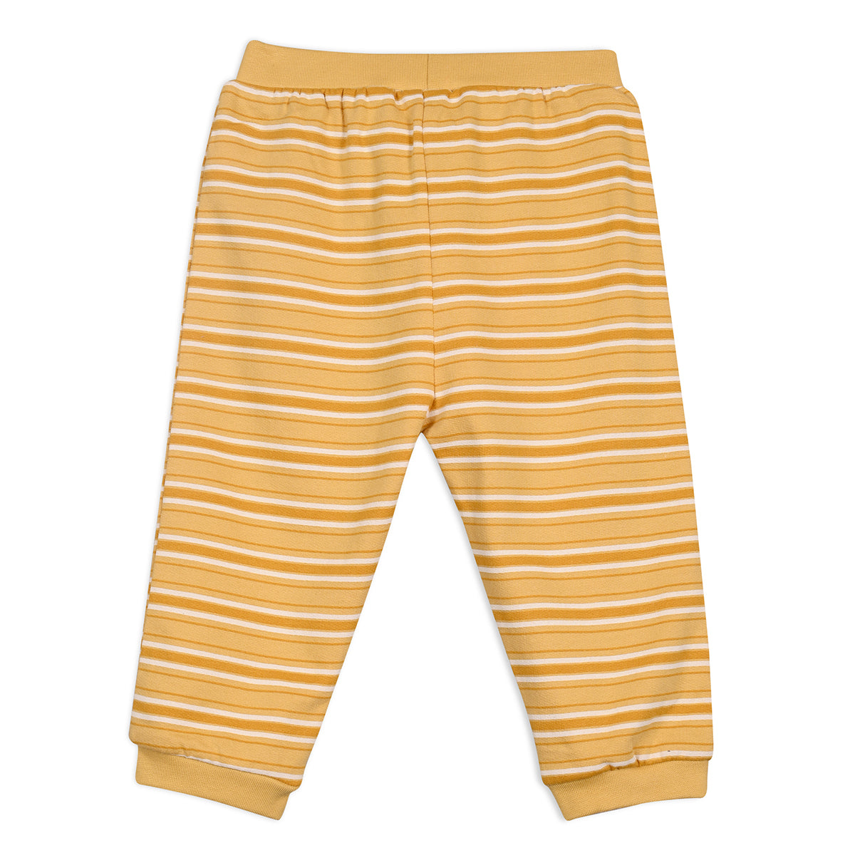 Mustard/Grey Newborn Boys Knit Bottom