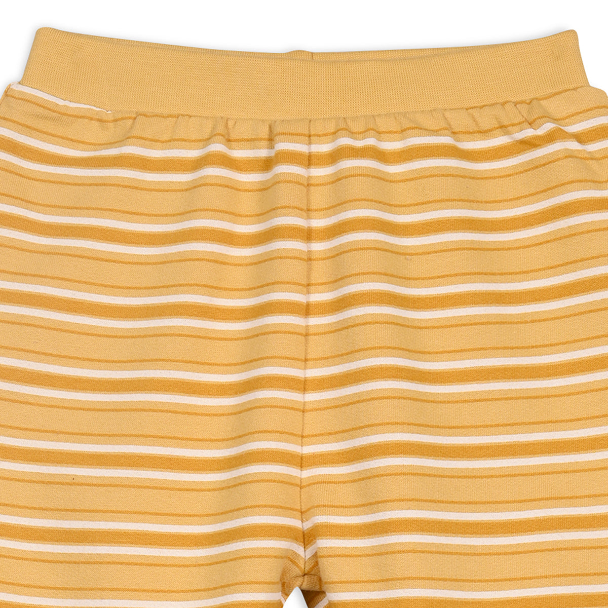 Mustard/Grey Newborn Boys Knit Bottom