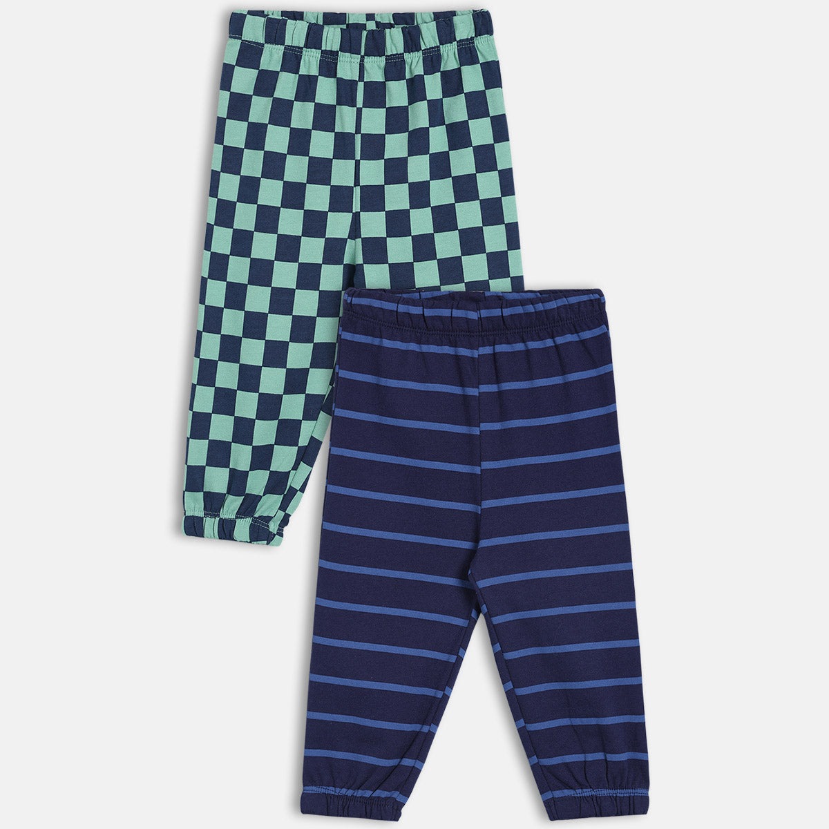Boys Green/Blue   Knit Bottom