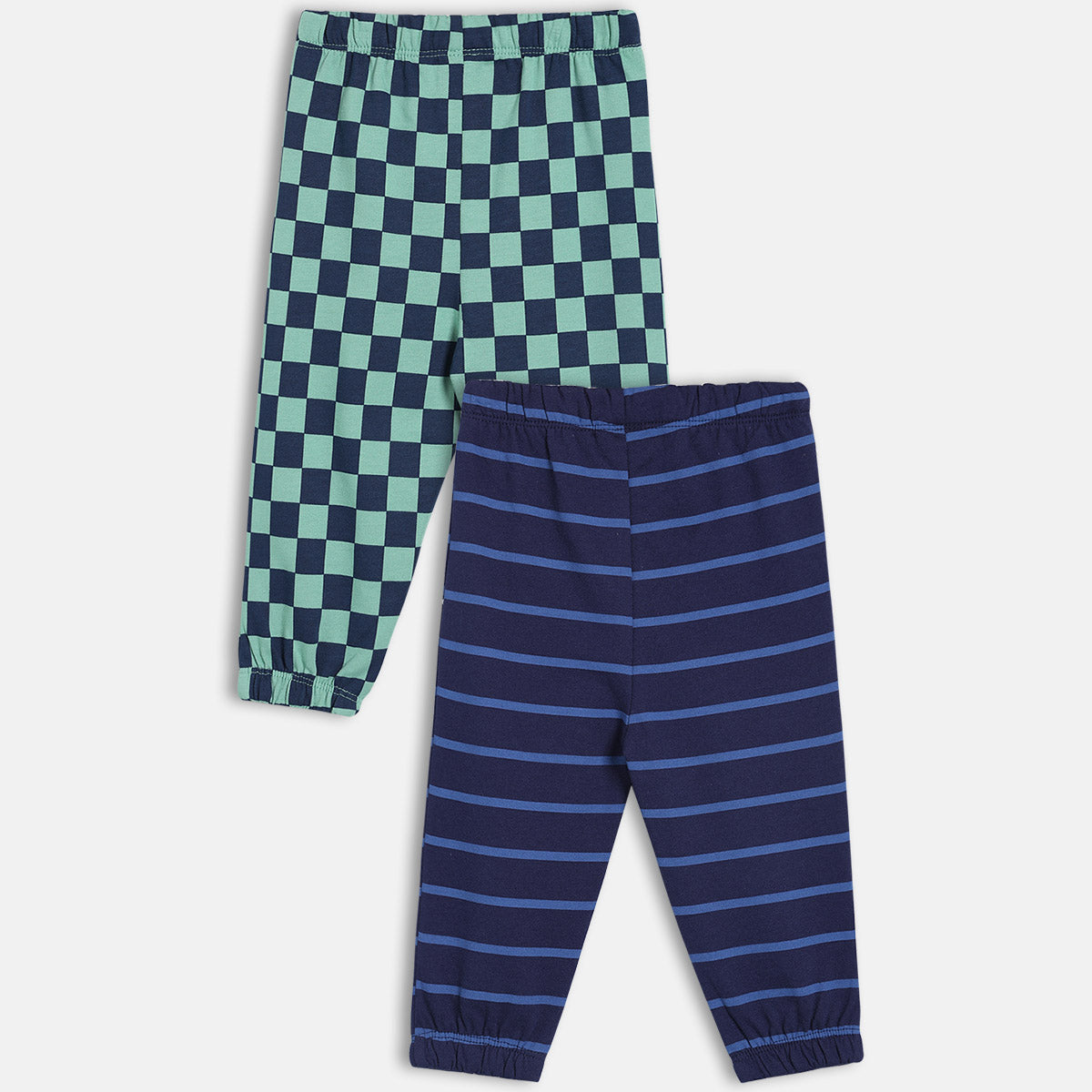 Boys Green/Blue   Knit Bottom