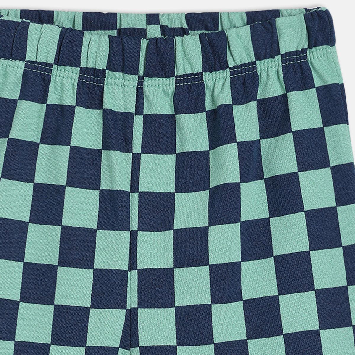 Boys Green/Blue   Knit Bottom