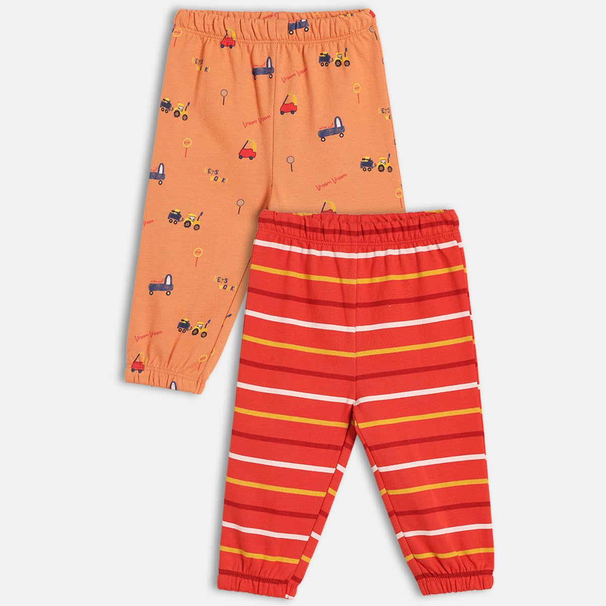 Boys Orange/Red   Knit Bottom