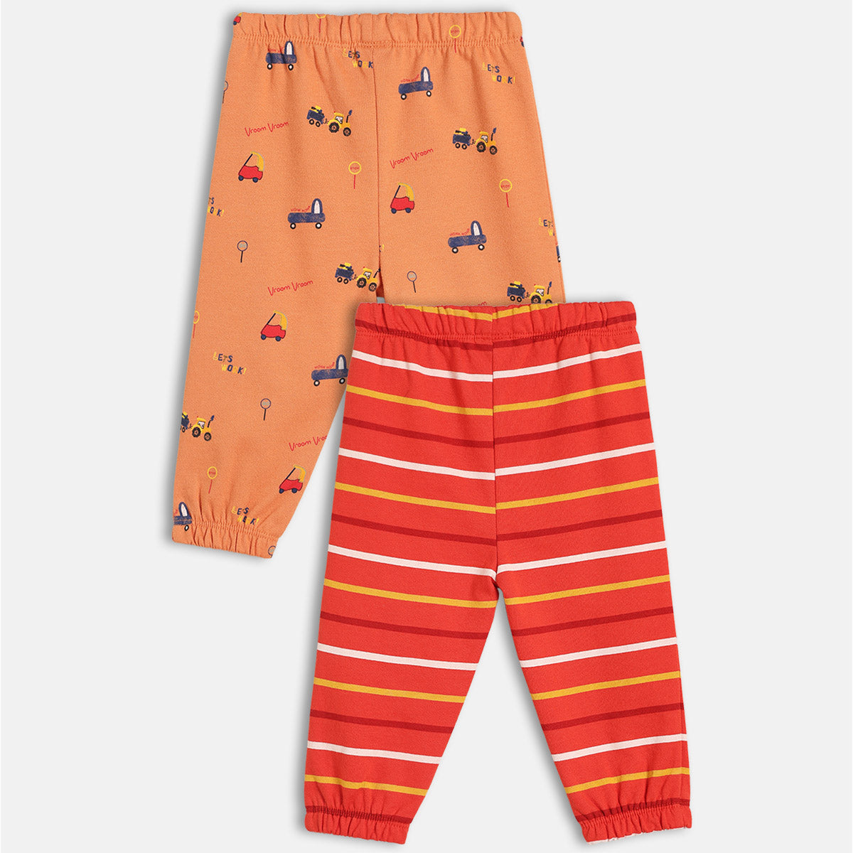 Boys Orange/Red   Knit Bottom