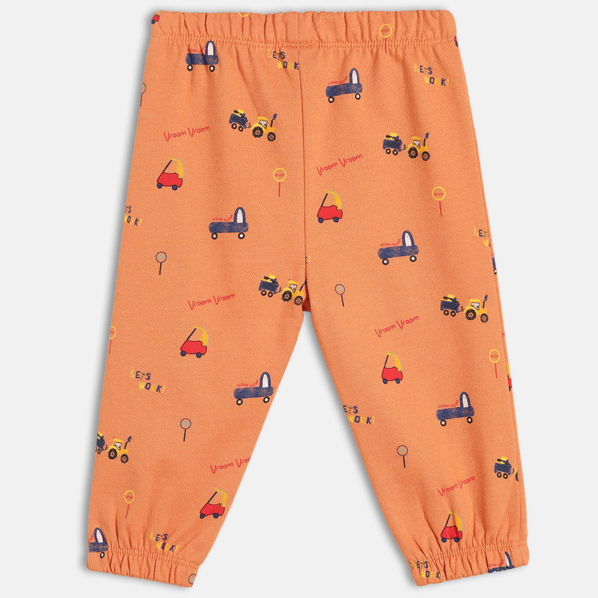Boys Orange/Red   Knit Bottom