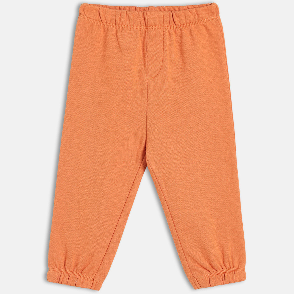 Boys Orange/White   Knit Bottom