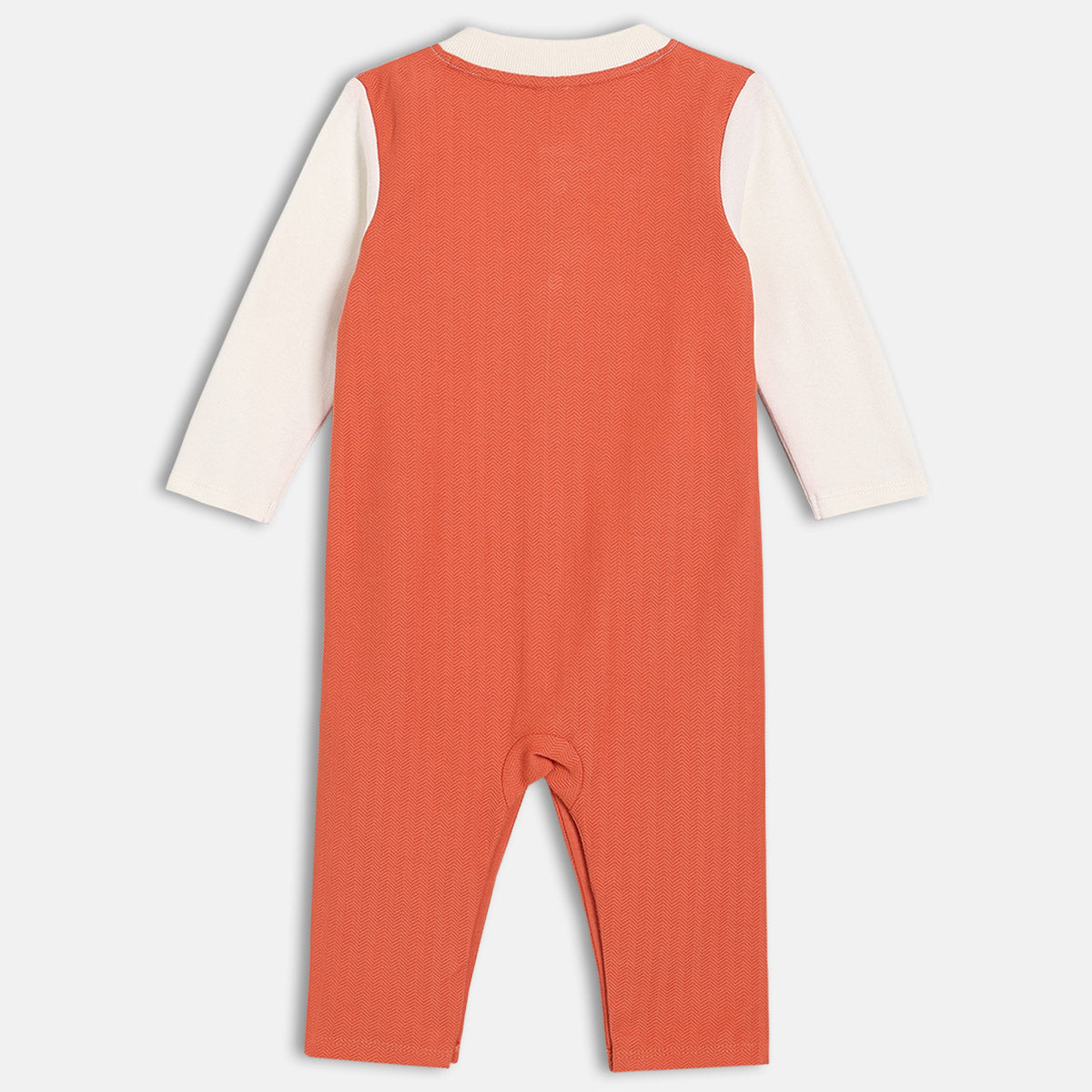 Boys Rust Romper