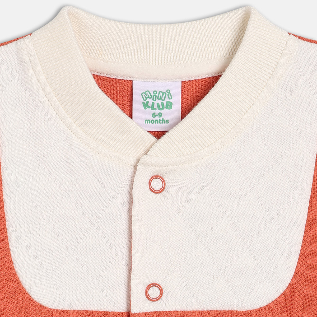Boys Rust Romper