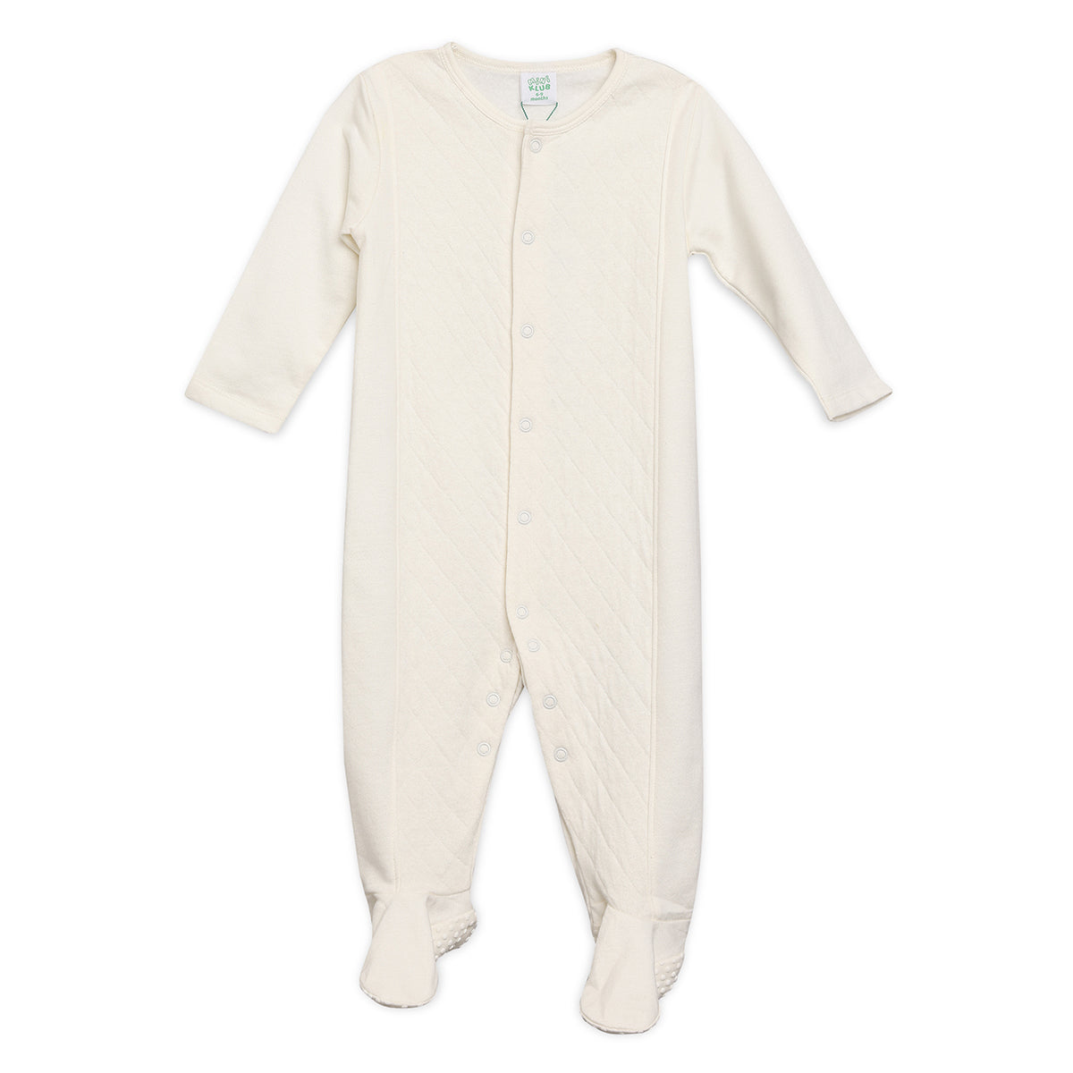White Newborn Boys Sleep Suit