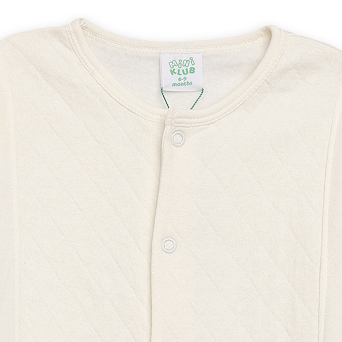 White Newborn Boys Sleep Suit
