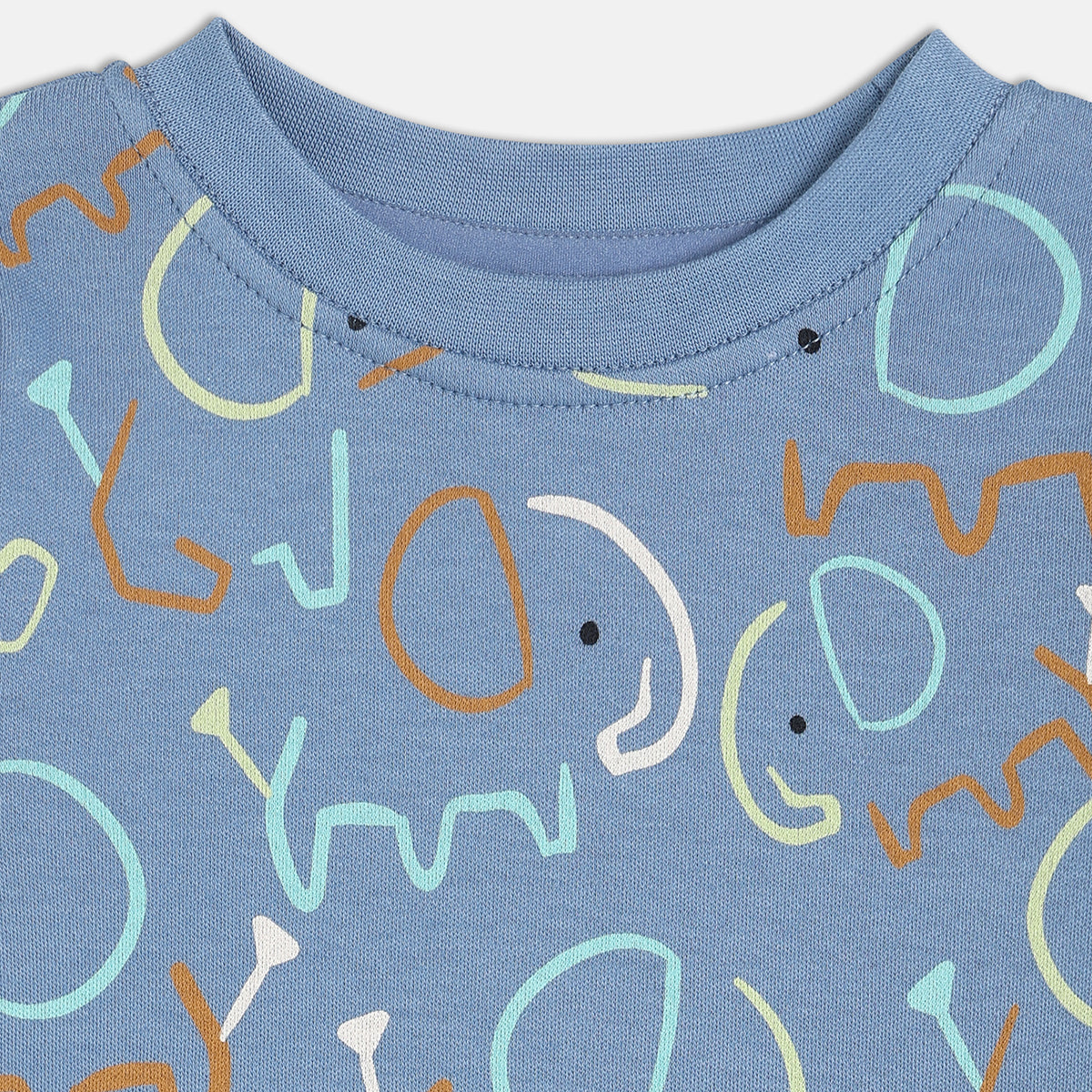 Boys Blue/White   T-Shirt