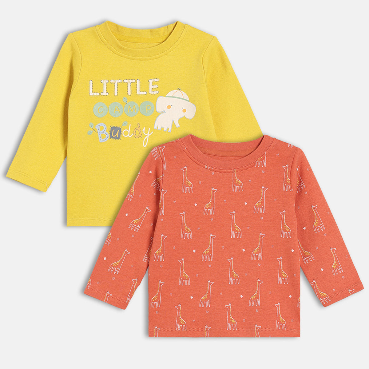 Boys Rust/Yellow   T-Shirt